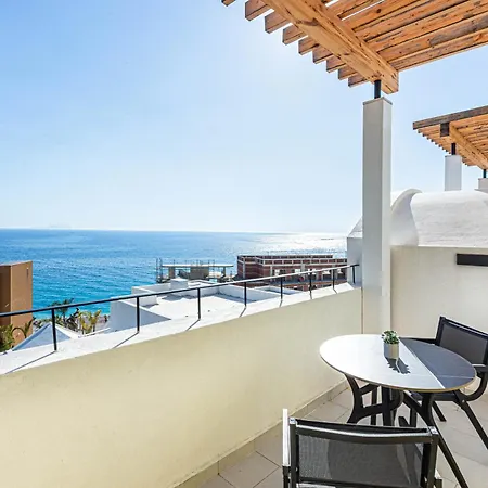 Santorini Luxury 7 - Private Balcony With Sea View, Parking And Palasa